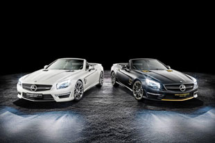 奔驰推出罗斯伯格/汉密尔顿定制SL63