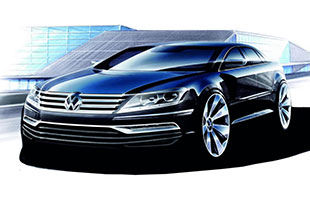 目标奔驰宝马 大众将推中大型豪华车