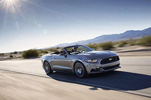 动作迅速 福特推出新款敞篷Mustang