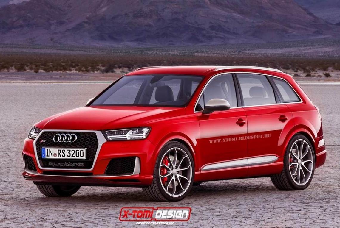 奥迪RS Q7假想图曝光 预计2017年上市