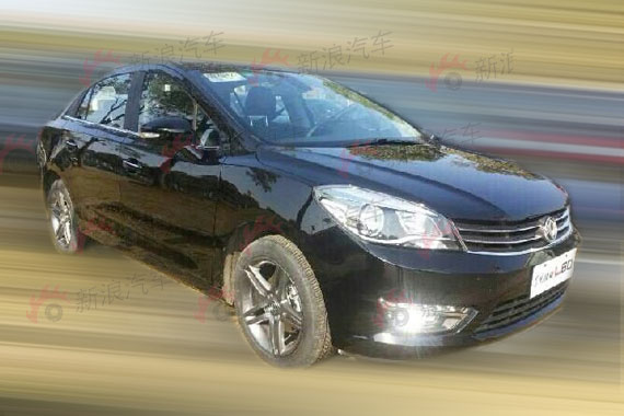 明年上市 东风风神L60量产车型无伪谍照