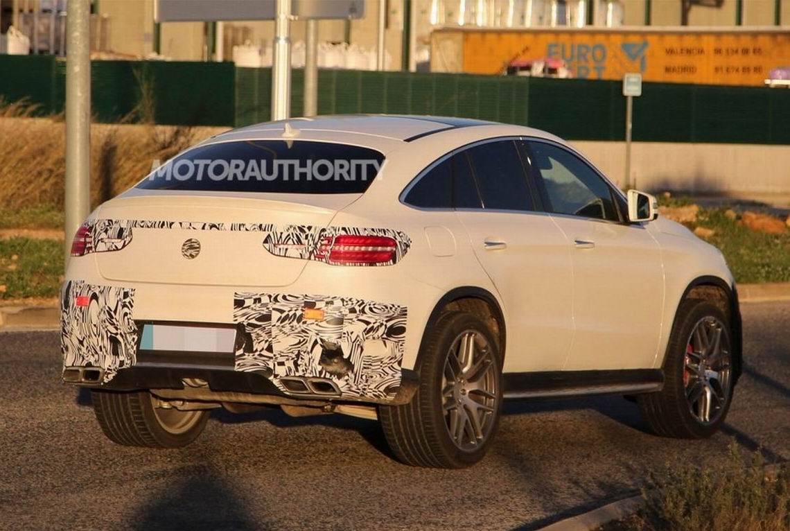 奔驰GLE 63 AMG Coupe谍照曝光