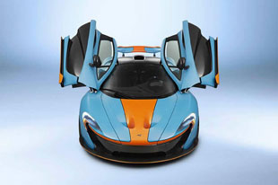 重现蓝橙经典配色 MSO定制迈凯伦P1