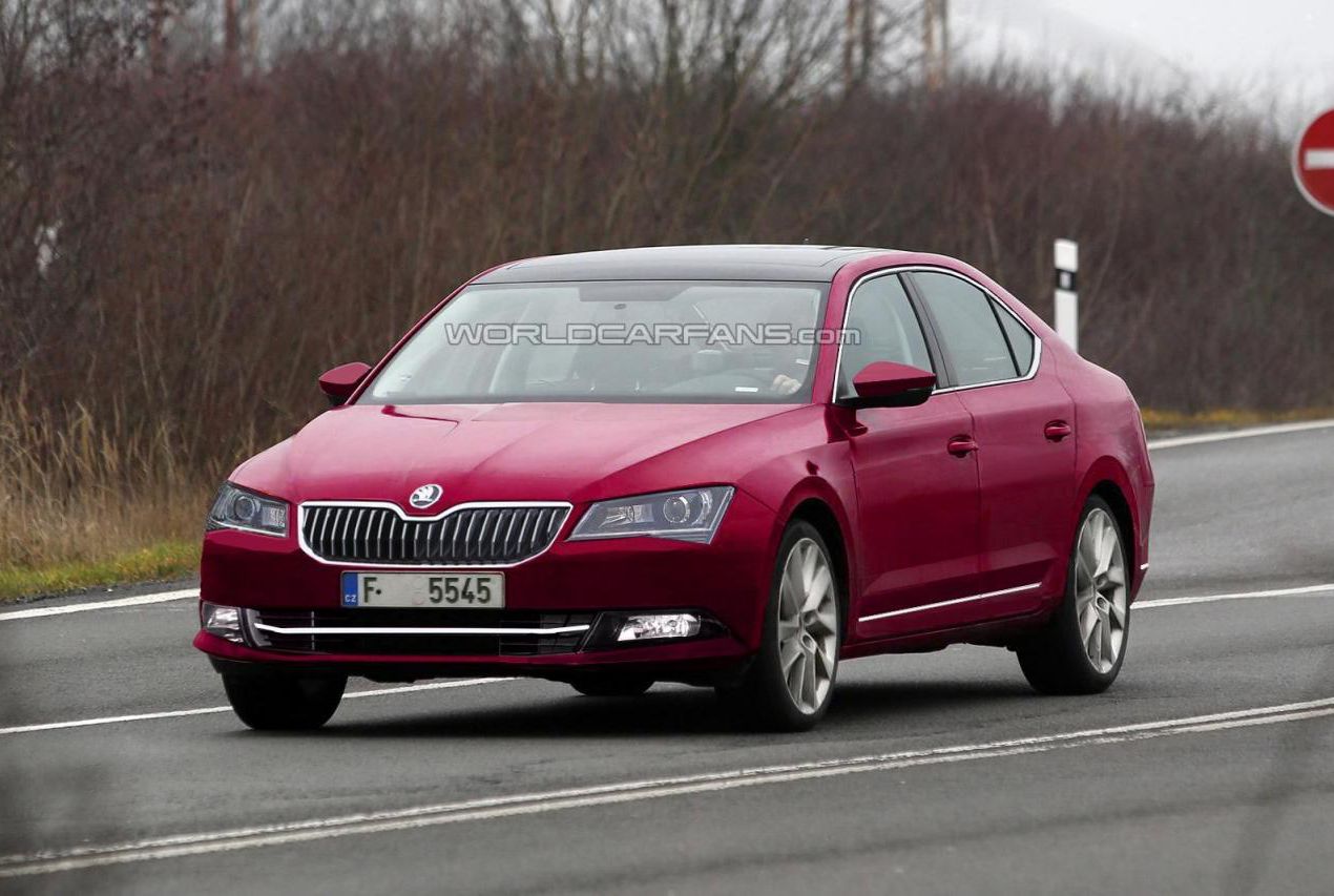 全新斯柯达速派曝光 2月发布