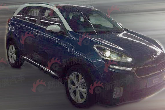 现代起亚KX3双色车身曝光