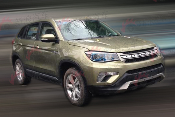 长安CS75四驱版车型无伪谍照曝光