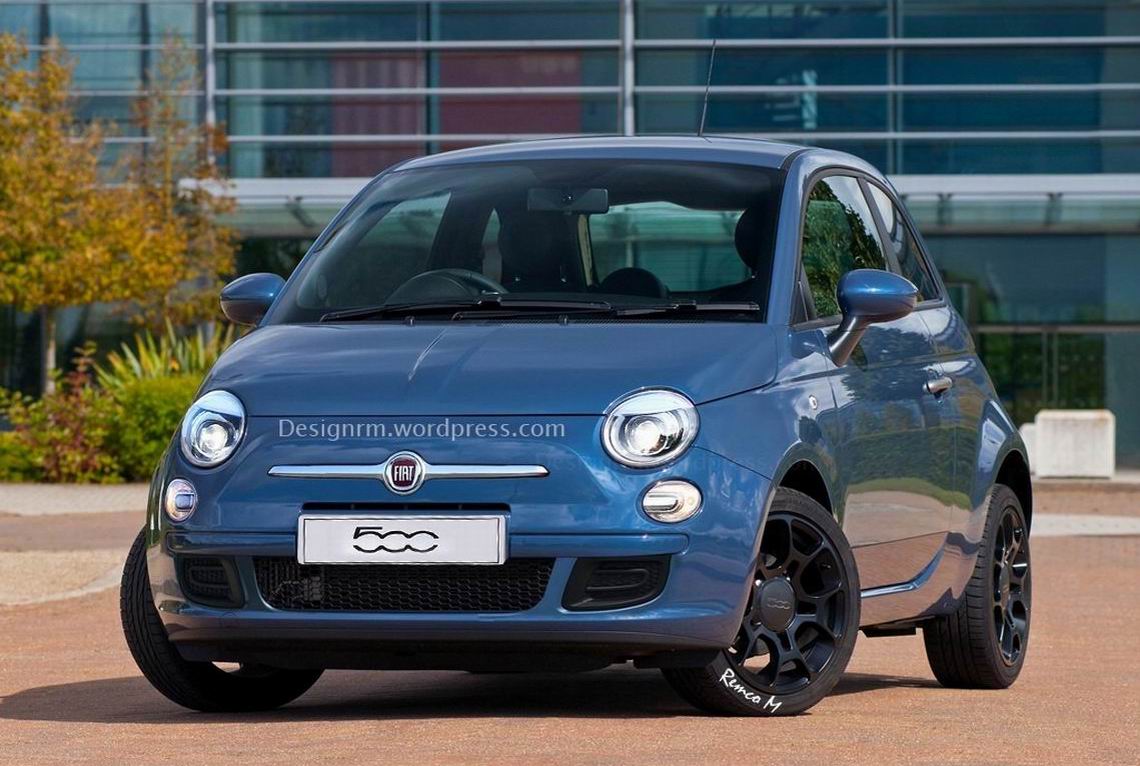 新款菲亚特500假想图曝光