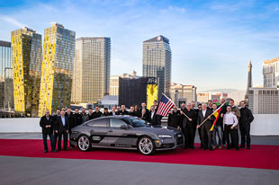 奥迪A7自动驾驶概念车完成首试