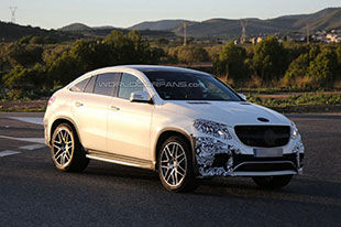 暴力美学 奔驰GLE 63 AMG谍照不断