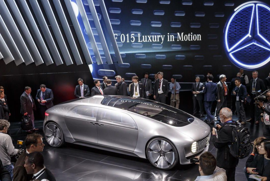 奔驰F 015概念车北美首发