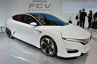 全新本田FCV概念车亮相北美车展
