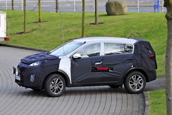 全新一代起亚狮跑测试谍照首次曝光 