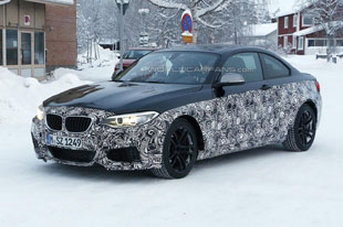 2016 BMW M2冬季测试谍照