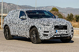 捷豹F-Pace量产版车型谍照首曝