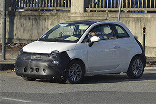 菲亚特500小改款首曝或明年上市