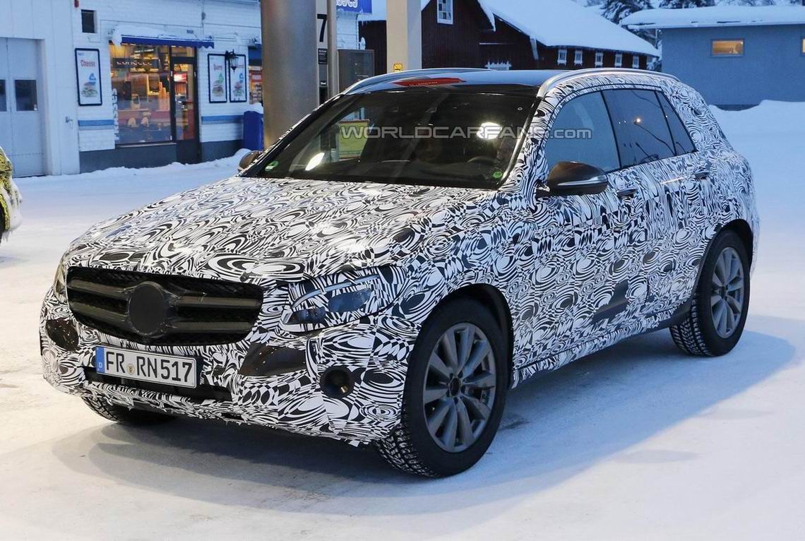 全新奔驰GLC谍照曝光 年内发布