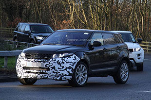 这回还会被抄吗？路虎极光改款谍照