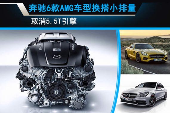 奔驰6款AMG车型换小排量 取消5.5T引擎