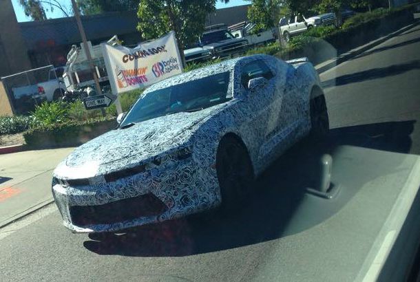 全新雪佛兰科迈罗谍照曝光 或4月首发