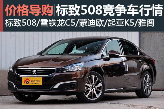 涡轮加身 全新标致508竞争车近期行情