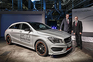 梅赛德斯-奔驰CLA猎装版投入量产