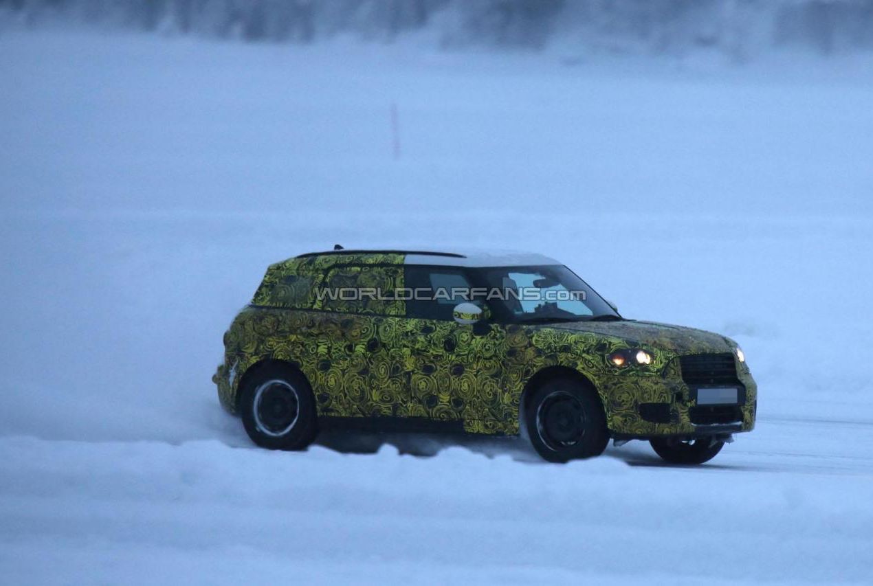 MINI Countryman新谍照曝光 或明年上市