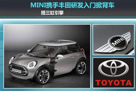MINI携手丰田研发入门掀背车 搭三缸引擎