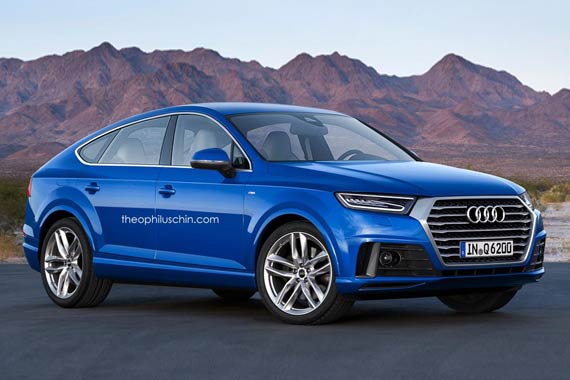 奥迪欲推Q6 对手锁定宝马X6和奔驰GLE