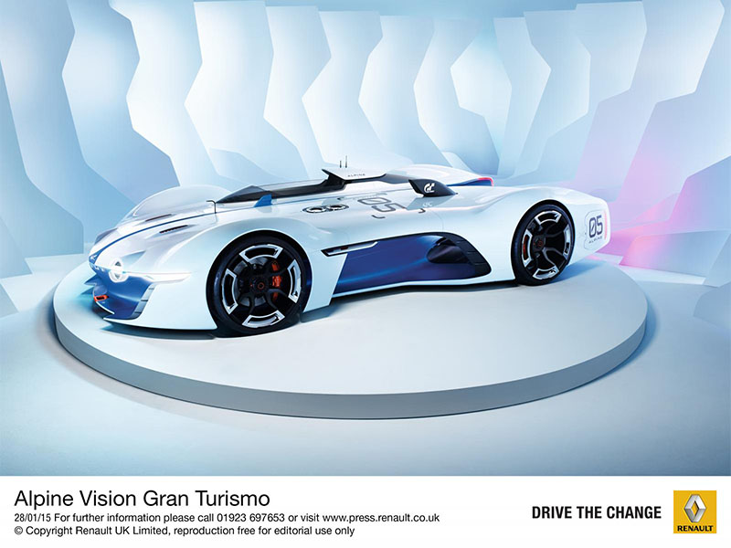 雷诺Alpine Vision Gran Turismo发布