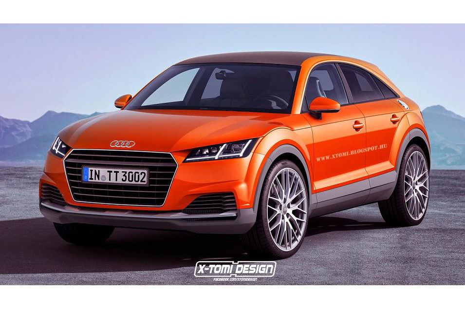 全新奥迪TTQ假想图曝光 预计2017年上市