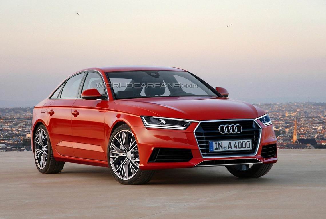 新一代奥迪A4假想图曝光 9月首发