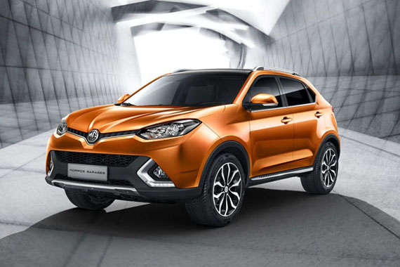 上汽MG GS定名“名爵锐腾” 将4月上市 