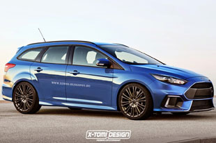 福特福克斯RS旅行版假想图