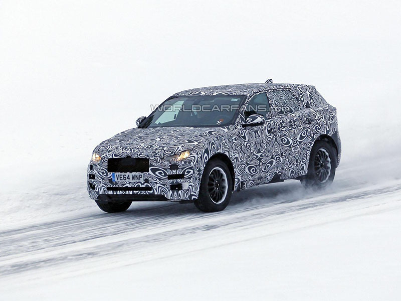 2016捷豹F-Pace测试照曝光  或明年上市