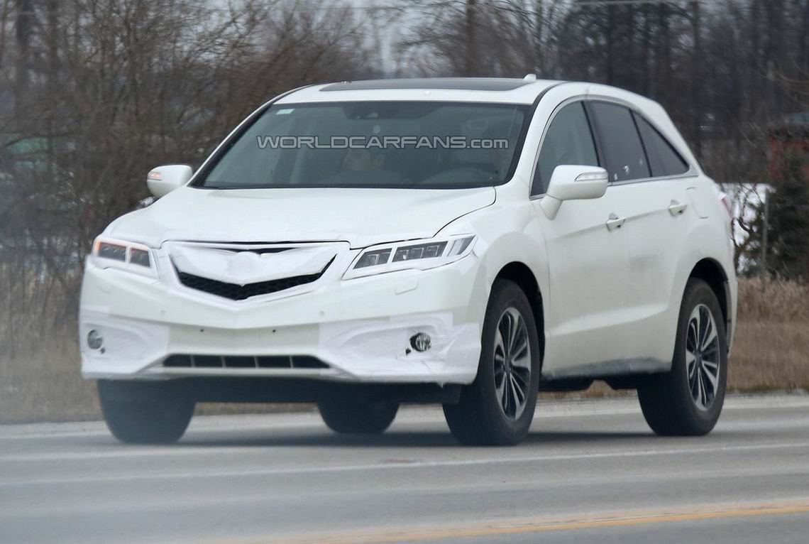 新款讴歌RDX谍照曝光 芝加哥首发