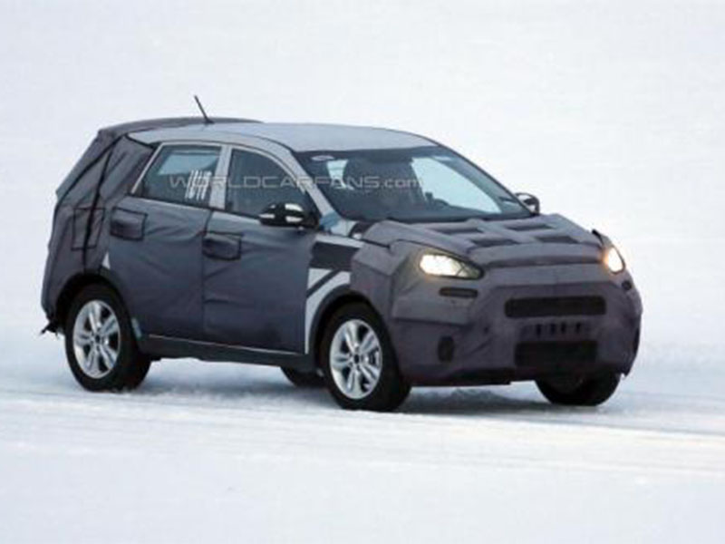 或定名为Niro 起亚入门级跨界车雪地测试