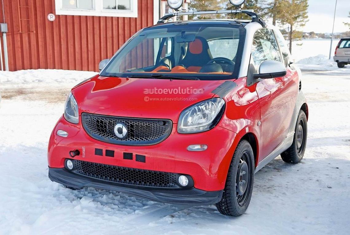 Smart Fortwo巴博斯版谍照曝光