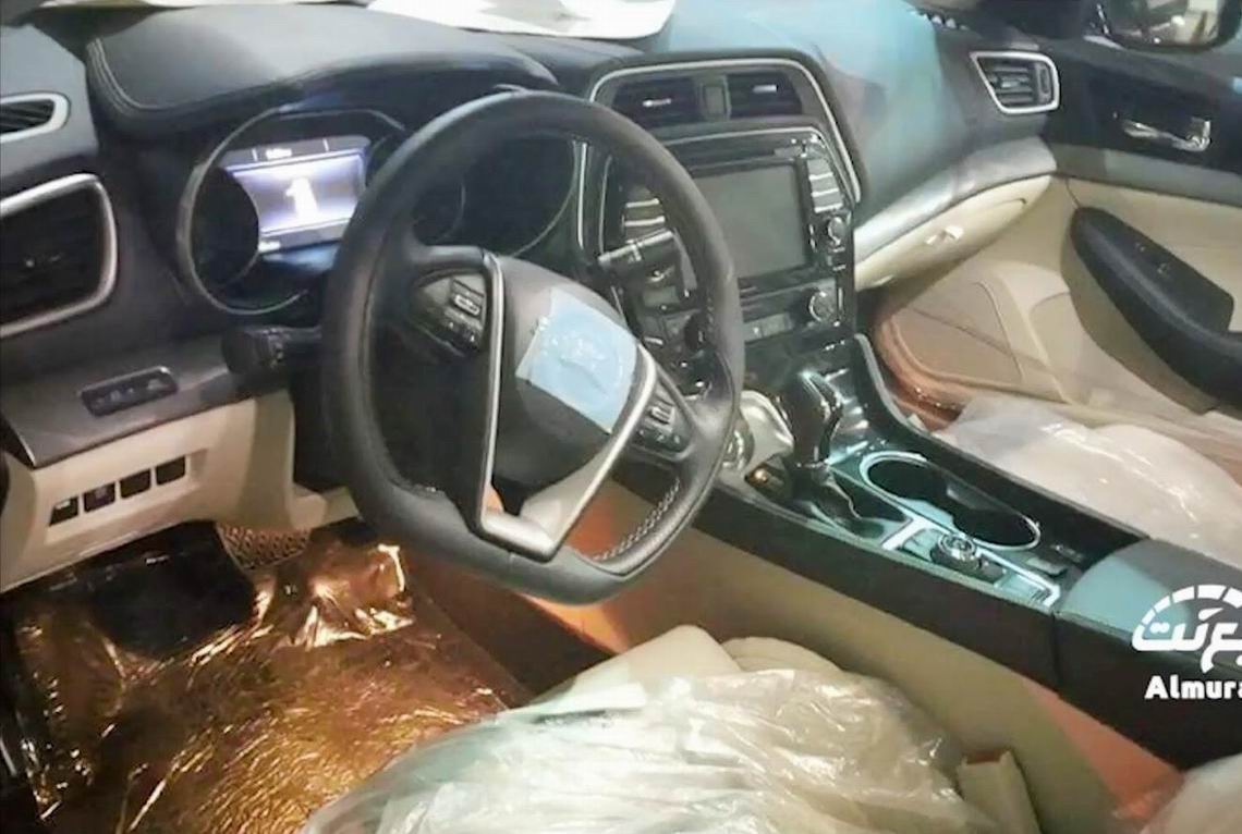 新一代日产Maxima内饰谍照曝光