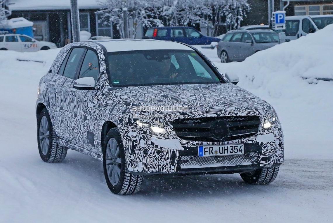 奔驰GLC插电混动版谍照曝光