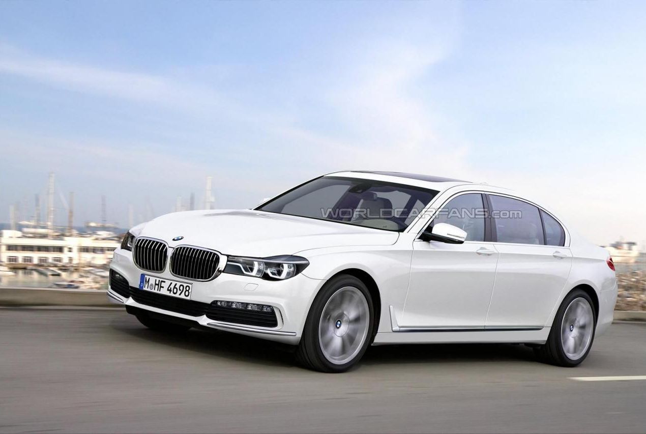 新一代宝马7系假想图曝光 或9月首发