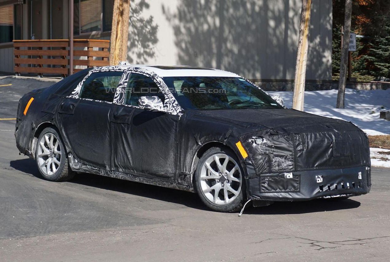 凯迪拉克CT6谍照曝光 3月31日发布