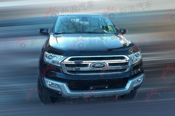 尺寸参数曝光 江铃福特撼路者无伪谍照