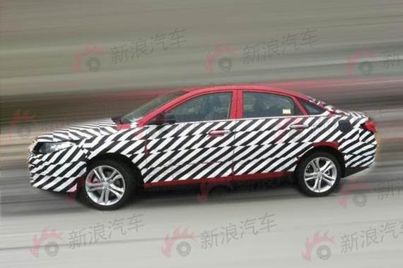 吉利帝豪换代车型谍照曝光