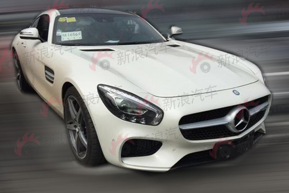 即将进口 奔驰AMG GT国内无伪谍照曝光