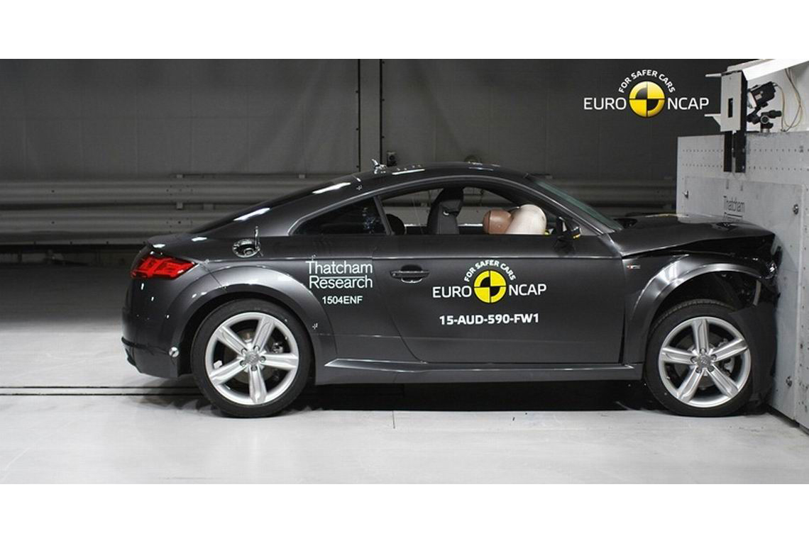 奥迪全新TT仅获Euro-NCAP四星安全评级
