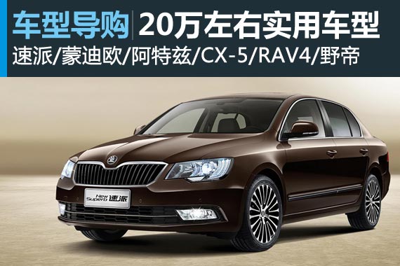 谁是你的菜 20万左右实用车型推荐