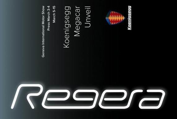 柯尼塞格Regera将在日内瓦首发