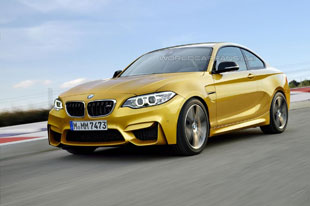 2016 BMW M2 Coupe假想图