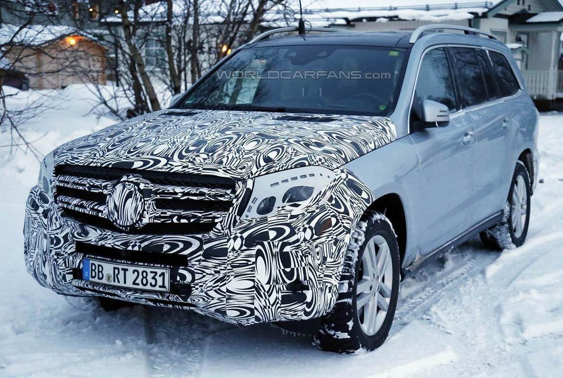 新款奔驰GLS谍照曝光 增添迈巴赫版