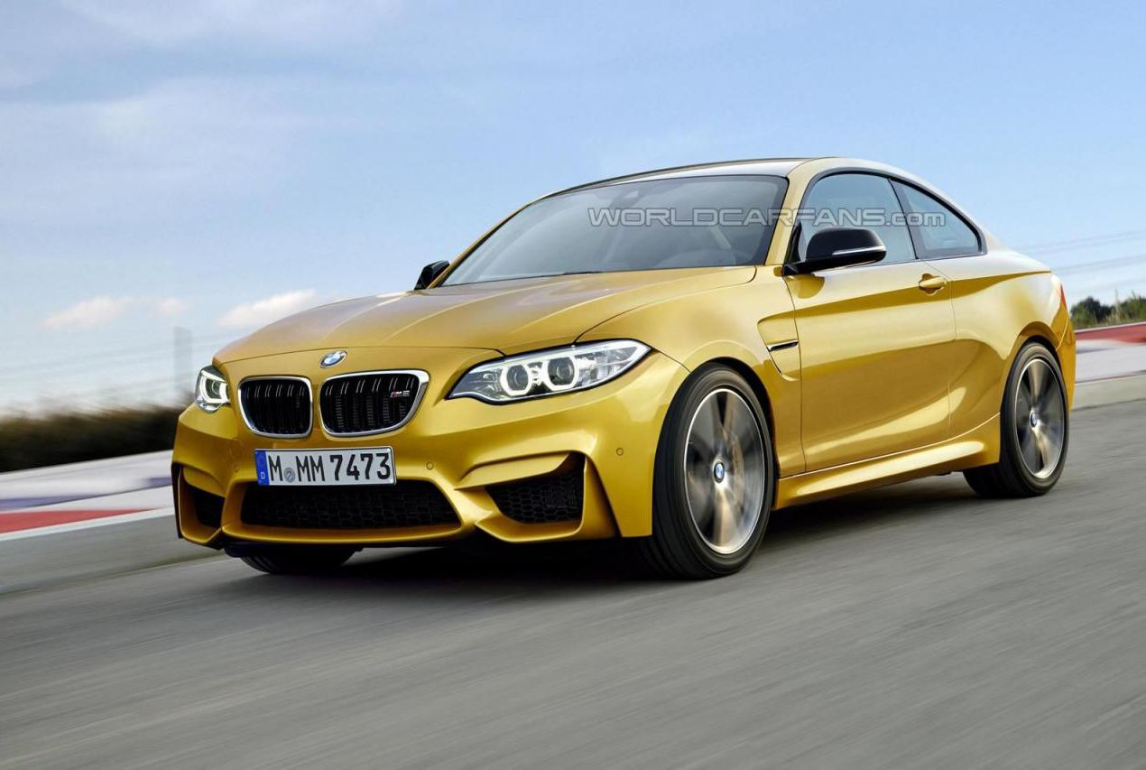 宝马M2 Coupe假想图曝光 或9月首发